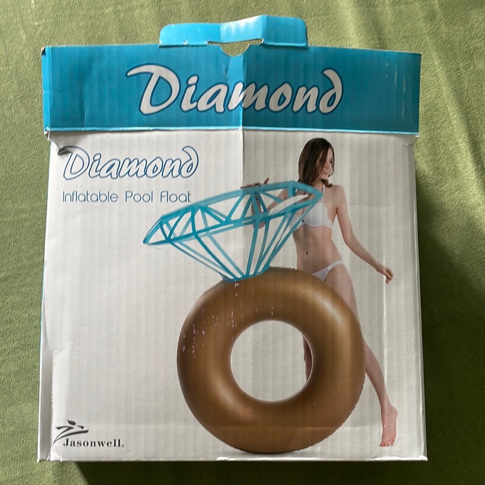 Bachelorette party ring pool float